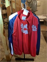 STL Cardinals Light Zip Up Jacket