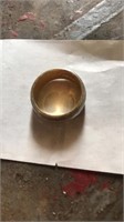Marked 14 kt ring