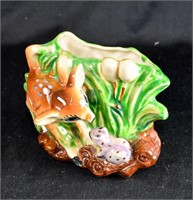 1950's FAWN & DANGEROUS TOAD PLANTER
