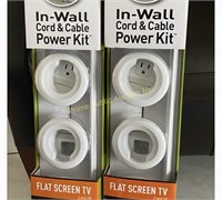Legrand $57 In Wall Cord and Cable Power Kit