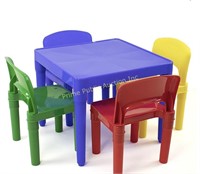 HumbleCrew $77   Retail Plastic Table & 4 Chairs