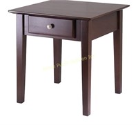 Winsome $77 Retail 4 Leg Accent Table 20x20. As