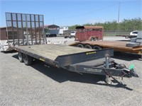 (DMV) 2003 Pequea 1018 Deckover 8' x 16' Flatbed T