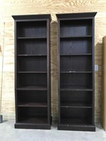 27x92x14 Inch Pair of Book Shelves