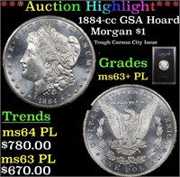 ***Auction Highlight*** 1884-cc GSA Hoard Morgan D