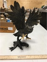 Franklin Mint Great Horned Owl Solid Bronze