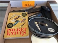 (3) COLLECTIBLE KNIVES; ;GUIDE TO POCKET KNIVES; (