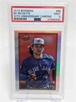 2019 Bowman Bo Bichette Chrome PSA 9 RC