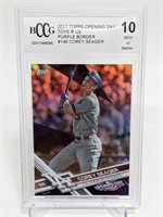 2017 Topps OD Toys R US Corey Seager Beckett 10