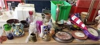 Clocks, Vases, Art Glass & More