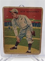 1934-36 Diamond Star Mahaffey Browns Baseball Card