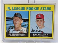 1967 ToppsWillis/Shellenback  RC SP #592