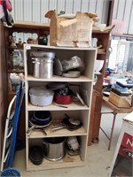 Shelving Unit With Contents