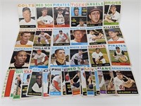 (47) 1964 Baseball Cards