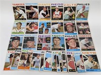 (50) 1964 Killebrew Baseball Cards