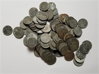 100 1943 Steel Pennies