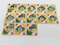(13) 1951 Topps Baseball Cards