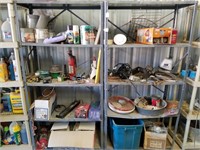 Contents of 2 Shelving Units, Hardware & More