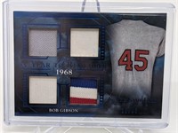 12/35 2020 Leaf Year To Remember Bob Gibson Relic