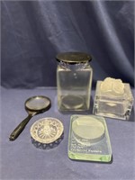 Jewelry Box, Jar, Glass Block, More