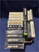 8 Track Tapes Lot