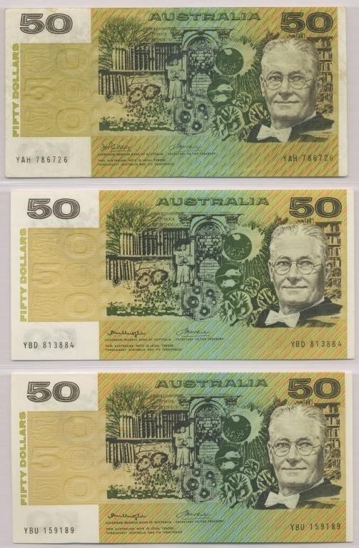 Australian Coins, Bank Notes & Bullion