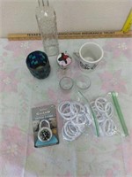 Combination lock candle holders ,miscellaneous