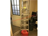 6' Ladder & Gas can 1/2 Full
