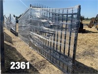 Pair of Wrought Iron Gates (20' Wide)