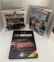 NASCAR AND INDY CAR BOOKS