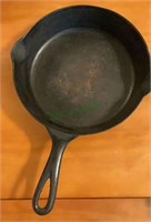 Erie number six cast iron skillet