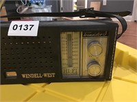 Wendell West Transistor Radio