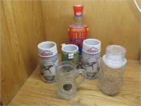 Assorted Bottle & Mugs