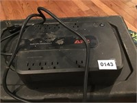 Back up battery surge protector