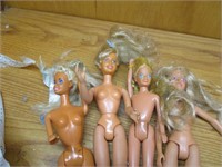 Assorted Barbie Dolls