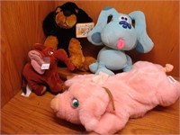 Blues Clues & Assorted Stuffed Animals
