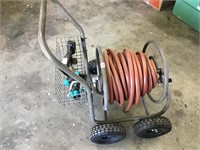 Hose reel cart, and hose