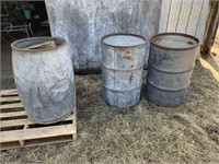 3 barrels