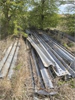 50+/- 20 ft. long highway safety rails
