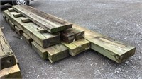 Walnut St Bridge Wood Plank and Beams