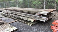 (12) Walnut St Bridge Wood Planks