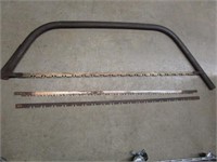 Metal Vintage Bow Saw - Pick up only