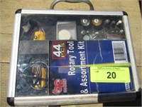 44pc rotary tool and assorted kit