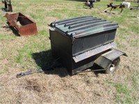 4wheeler dog box trailer