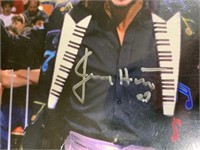 AUTOGRAPHED JIMMY HART WRESTLING PICTURE