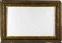 ANTIQUE CROSS HATCH STANFORD STYLE PAINTING FRAME