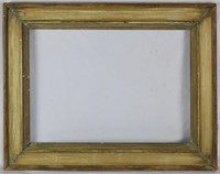 ANTIQUE CASSETTA  STYLE PAINTING FRAME