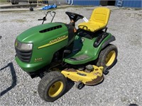 JOHN DEERE L-120 48" RIDING MOWER