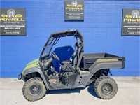 2011 CUBCADET 4X4 GAS UTV 322hrs