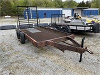 16' HOMEMADE TRAILER MOBILE HOME AXLES